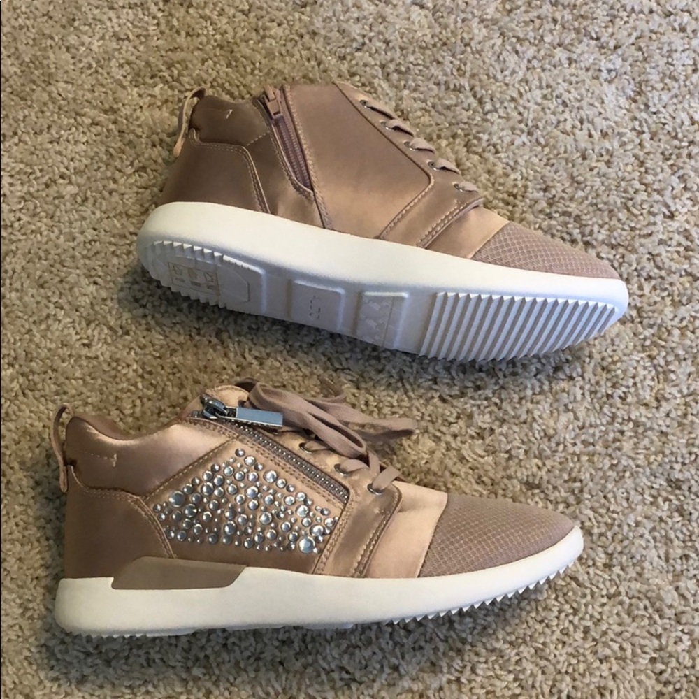 Pink Alda High Top Sneakers